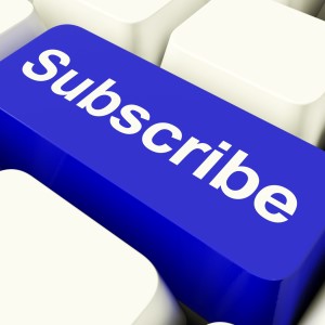 Subscribe Here Button